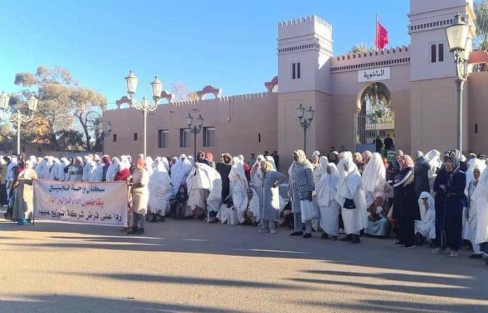 يساريو فجيج يرفضون "تفويت الماء"