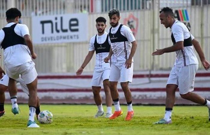 السوبر الأفريقي.. تدريبات بدنية وتأهيلية خاصة في مران الزمالك