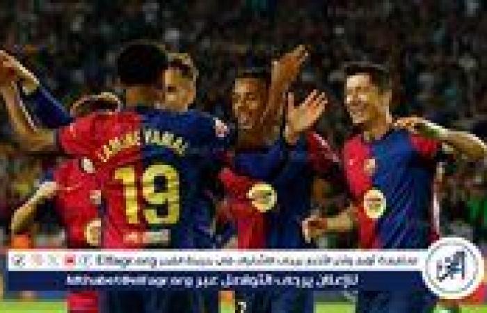 أهداف مباراة برشلونة وخيتافي في الدوري الإسباني